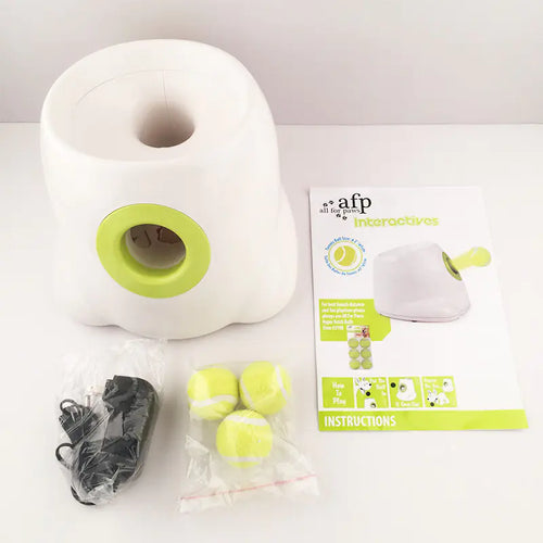 Smart Dog Interactive Feeder with Tennis Ball Reward