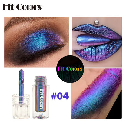 Aurora Long Lasting Multi Chrome Eyeshadow Pigments