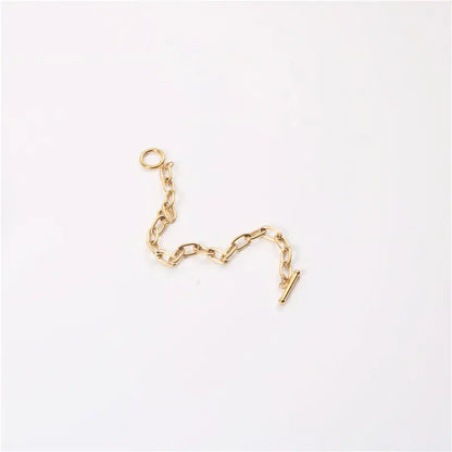 Chunky Chain OT Clasp Bracelet for Women - Retro Style