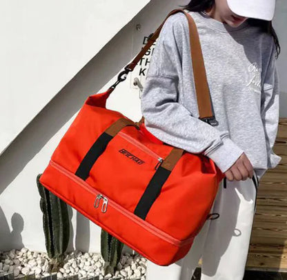 Large Capacity Waterproof Travel Bag for Gym and Weekend