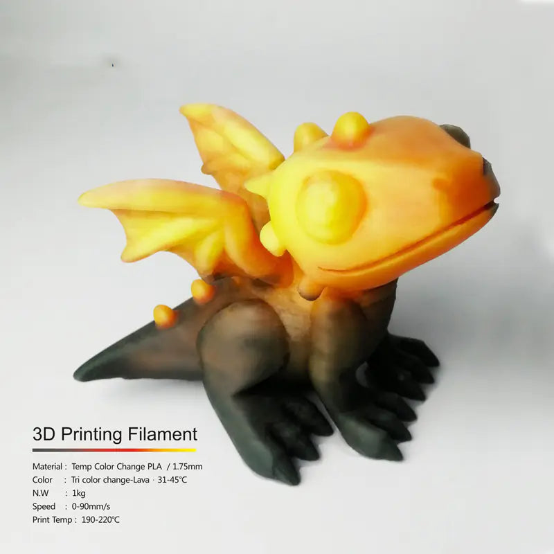 PLA3D Temperature Changing Filament for 3D Printing