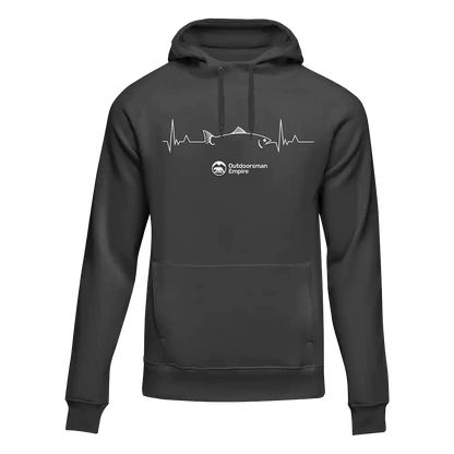 Fishing Cardiogram Unisex Hoodie