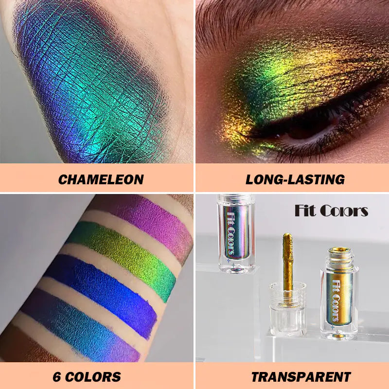 Aurora Long Lasting Multi Chrome Eyeshadow Pigments
