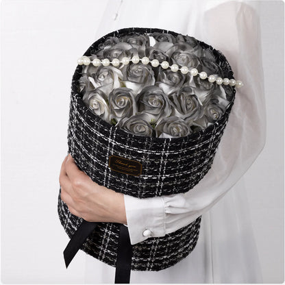 Classic Blue Rose Soap Bridal Bouquet