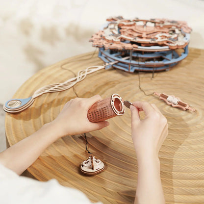 DIY Roman Note Wall Clock - Mechanical Assembly Model