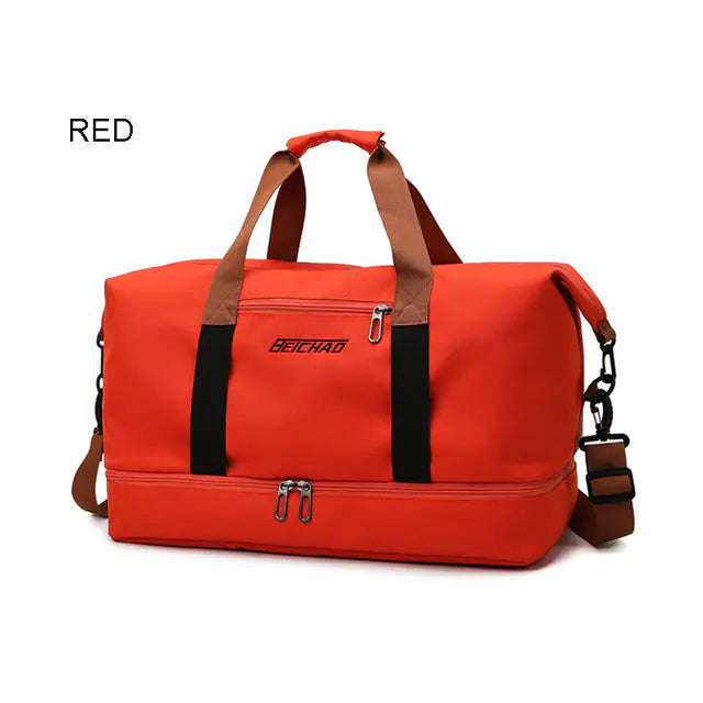 Large Capacity Waterproof Travel Bag for Gym and Weekend