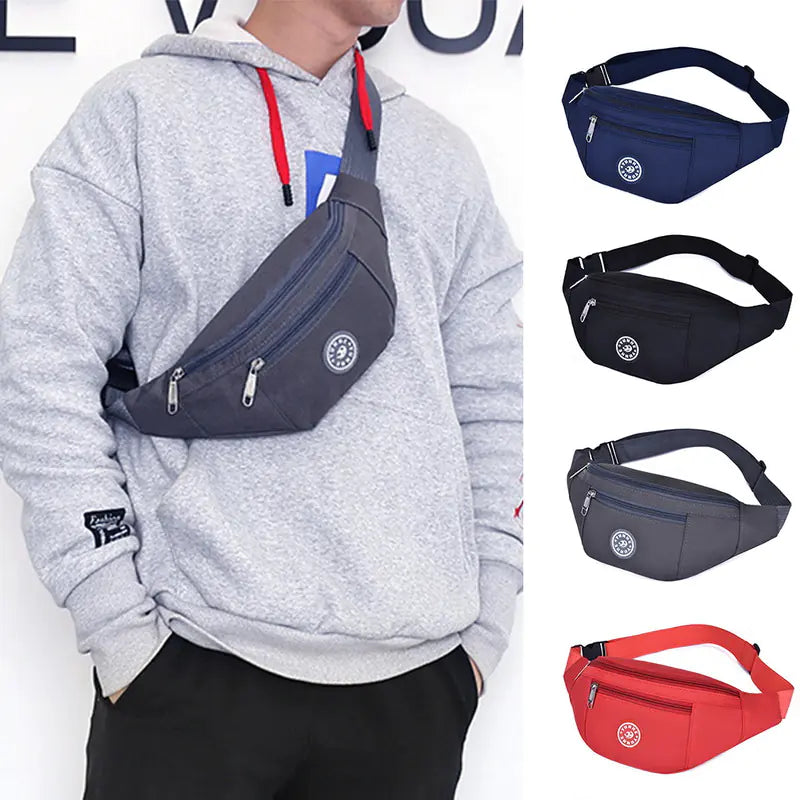 Unisex Sports Fanny Pack Waist Bag for Travel