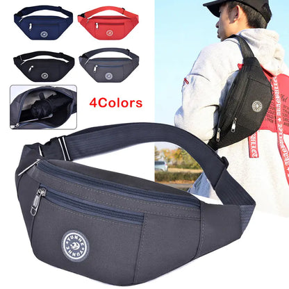 Unisex Sports Fanny Pack Waist Bag for Travel