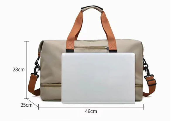 Large Capacity Waterproof Travel Bag for Gym and Weekend