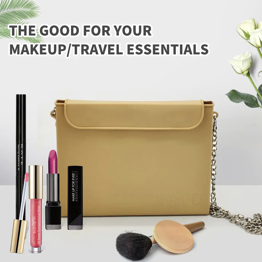 Women's Casual Silicone Large Capacity Cosmetic Organizers